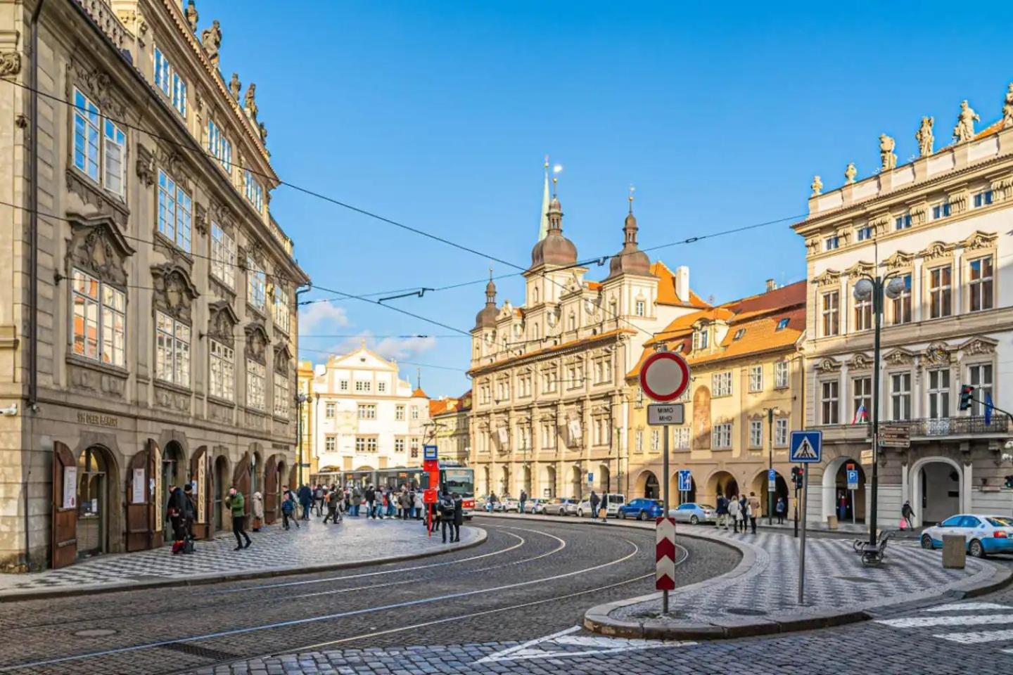 Bright Studio Close To Charles Bridge And Prague Castle Appartement Buitenkant foto